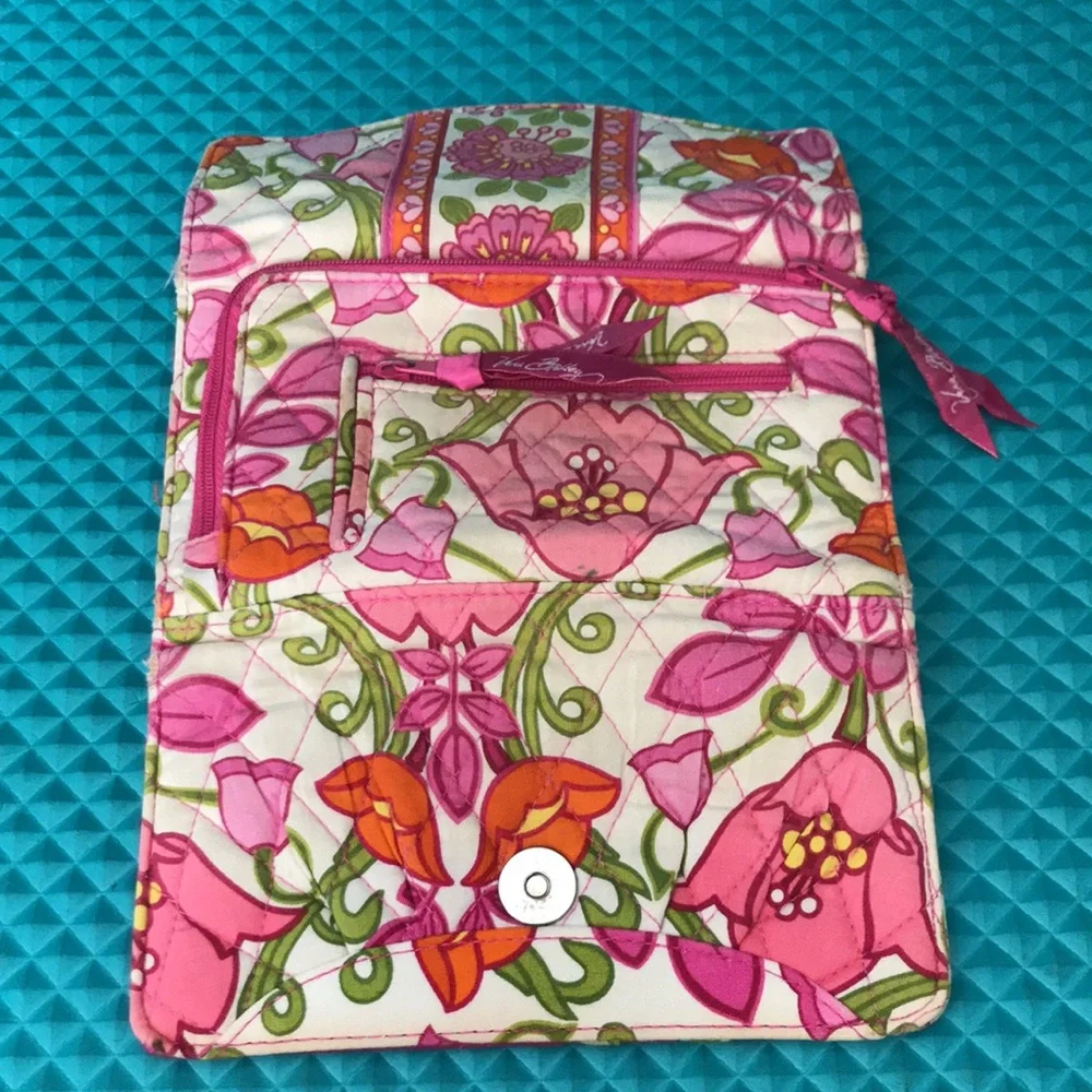 ❤️3X20 VERÁ BRADLEY Lilli Bell Trifold Quilted Wallet - Picture 6 of 12
